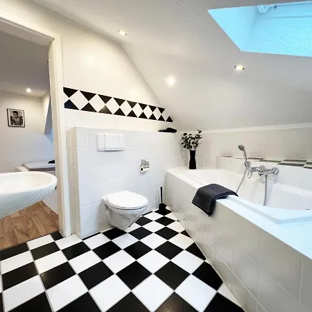 Appartement Modern Ruhig 6 Gaeste 110m2 Wlan *