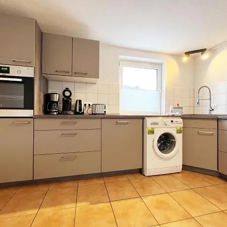 Appartement Modern Ruhig 6 Gaeste 110m2 Wlan